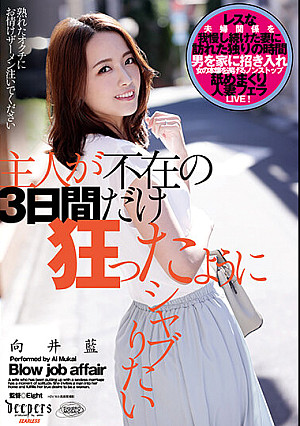 主人が不在の3日間だけ狂ったようにシャブりたい 向井藍