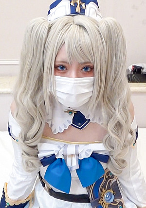 【期間限定セール中！】原ネ申バー○ラちゃんは奥を突かれてイキまくるド変態シスターさん！現役レイヤーにイラマ＆鬼ピストンで大量中出し！