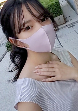 初撮影！！個数限定！【無修正】清純派ポニーテール黒髪女子大生！可憐なルックスだけどびっしり剛毛・・・恥ずかしそうに感じる姿にたまらず中出し「前編」！！(フェラシーン顔出し）