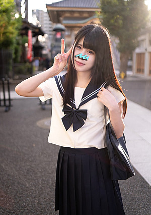 【FC2発】完全顔出し！素人女子Ｋ生【限定】あいちゃん??歳　下校途中に個人撮影　SEXは彼氏１人だけ。女の子の人生初の中イキを記録しました。初の生中出しもｗ【貴重レア映像】