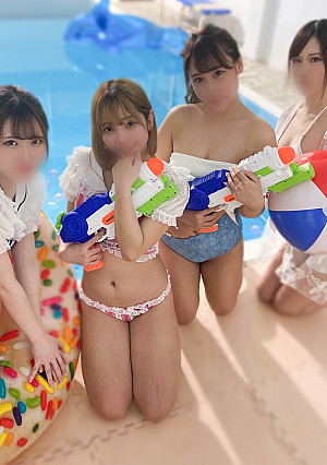 ※この冬限定最新！【乱〇プール】Gcupパイズリ・中出し・筆おろし何でもあり！カンペ無し、真冬のプール乱〇楽しんだもん勝ち