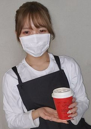 カフェバイトのあの子と二人っきりでホテルへ・応援中し