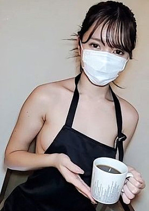 ※17日まで※カフェバイトのあの子と裸エプロン・仲良くなってじっくり中出し