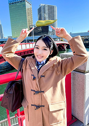 【完全顔出】圧倒的18歳♡現役ロリ天使　※男子の間で有名なFcup帰宅部♡未成熟ミルク色おっぱい＆マンコは#おじさんチンポで鬼満タン♡透明華奢ボディに濃厚ザーメン種付け【4K】