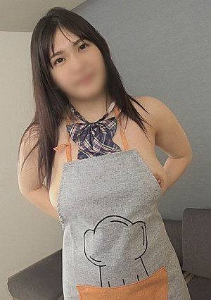 独占販売 ※完売⇒値上げ【初回半額⇒1240PT】※【天然】Jカップ女子〇生（１８）☆裸にエプロンさせてみた⇒卑猥すぎるはみ乳に勃起MAXのガチ交尾☆中出し2回