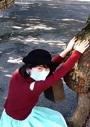 #55【無・個撮】5/8まで50％OFF！子授け神社で妊娠祈願！エッチな気分になったゆきなちゃんにネカフェで種付け中出し！【複数特典あり】