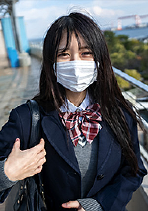 初撮影！！シネマ画風！【無修正】個数限定！！「本当はいけないと思います・・・」看護師を目指す真面目で清楚なFcup女子◯生・・・片手に収まりきらない美巨乳を弄び経験浅い美少女の狭い膣の中に2回中出し！