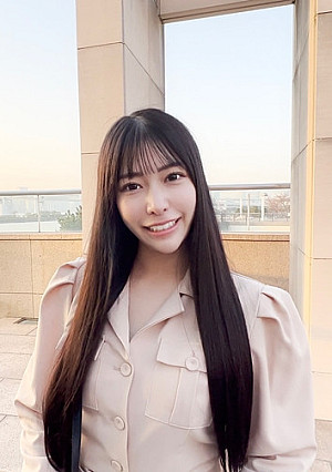 【天使降臨！！】激カワ現役青◯学院大生ひまり　透明感溢れる２０歳の色白ボディに、初めての生中出し・・・