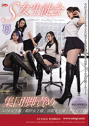S女生徒会 集団脚責め